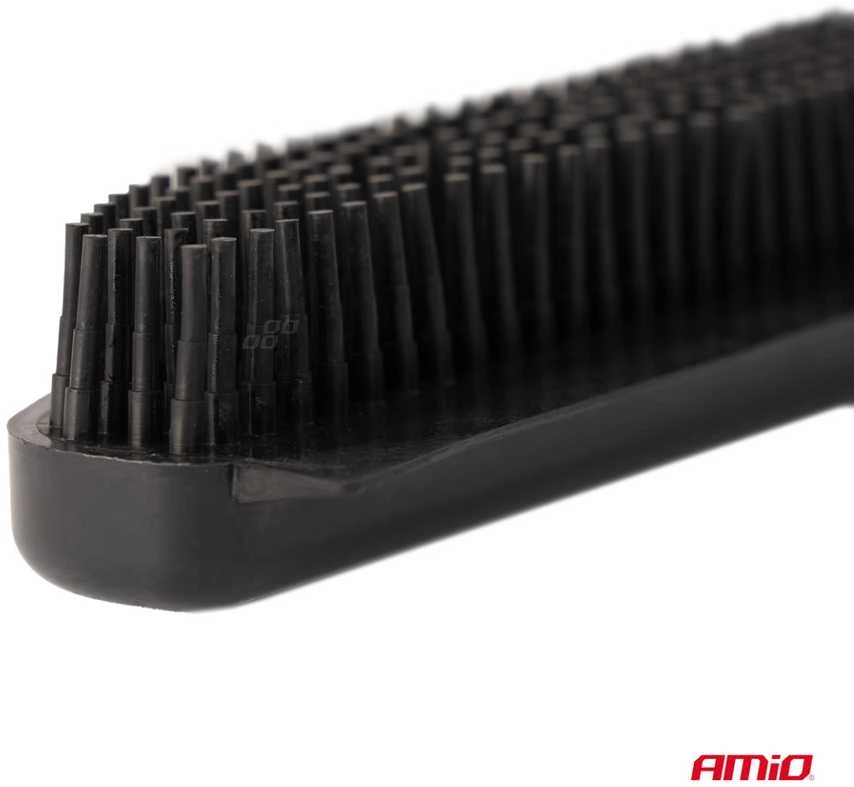 Apmušalų valymo šepetys su guma 25 cm AMIO-04034