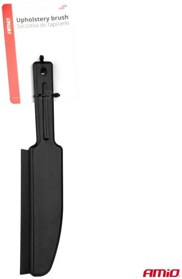 Apmušalų valymo šepetys su guma 25 cm AMIO-04034