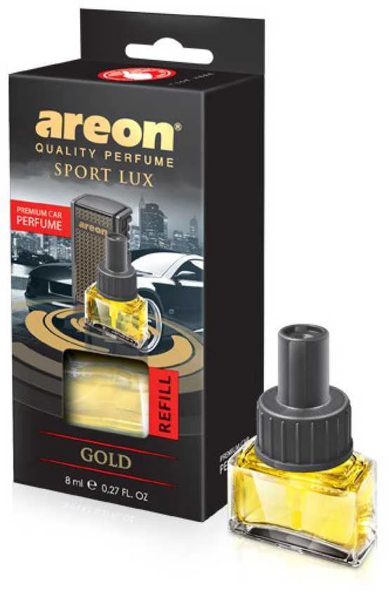 AREON Car Gold Refill oro gaiviklio papildymas, 8 ml