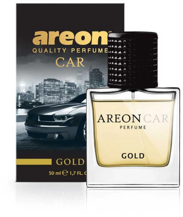 AREON Car Perfume Gold purškiamas oro gaiviklis, 50 ml