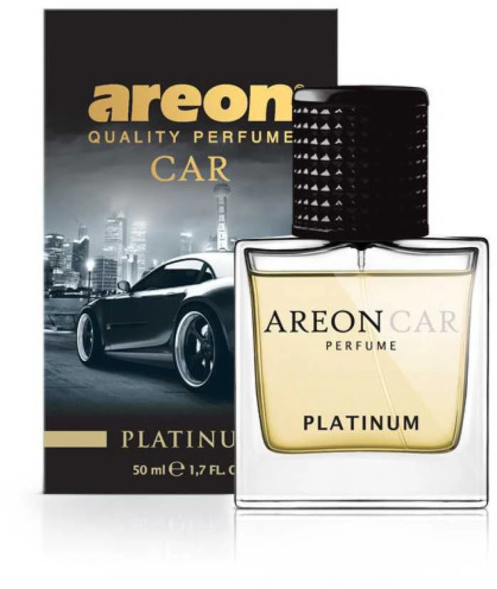 AREON Car Perfume Platinum, purškiamas oro gaiviklis, 50 ml