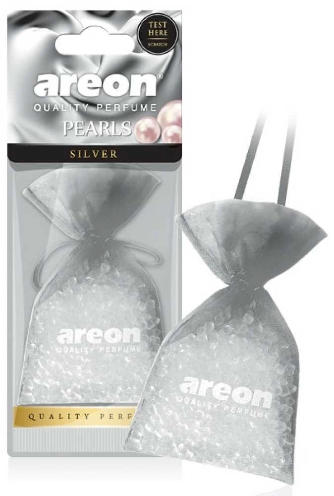 AREON Pearls Sport Lux Sidabrinis oro gaiviklis