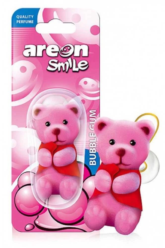 AREON Smile žaislas Kramtomoji guma / Meškiukas nemokamai segtukas