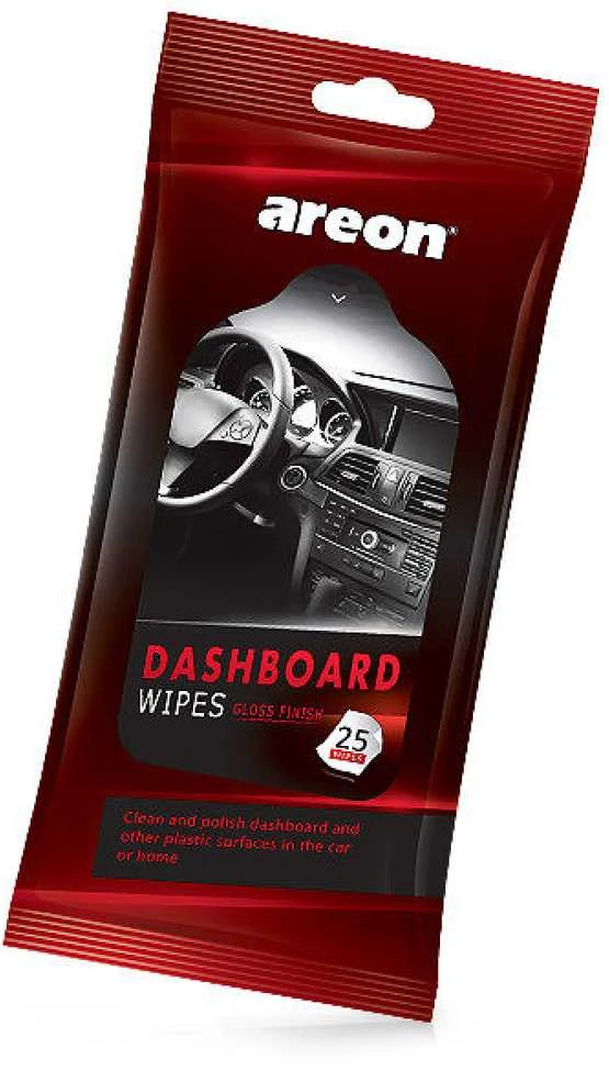 Areon Wipes Dashboard, šluostės salonui, 25 vnt