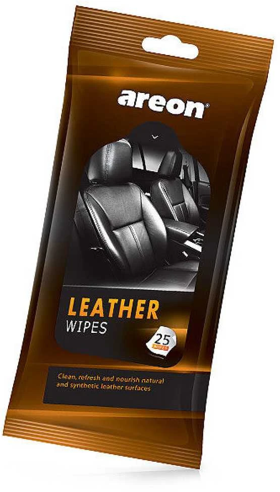 AREON Wipes Leather, šluostės odai, 25 vnt