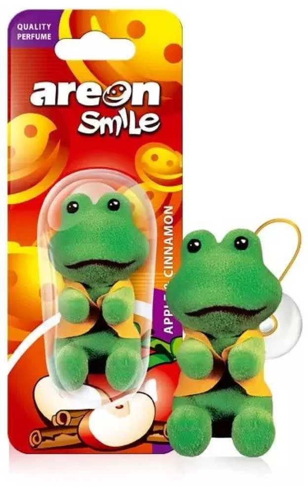 AREON žaislas „Smile“ su obuoliu ir cinamonu