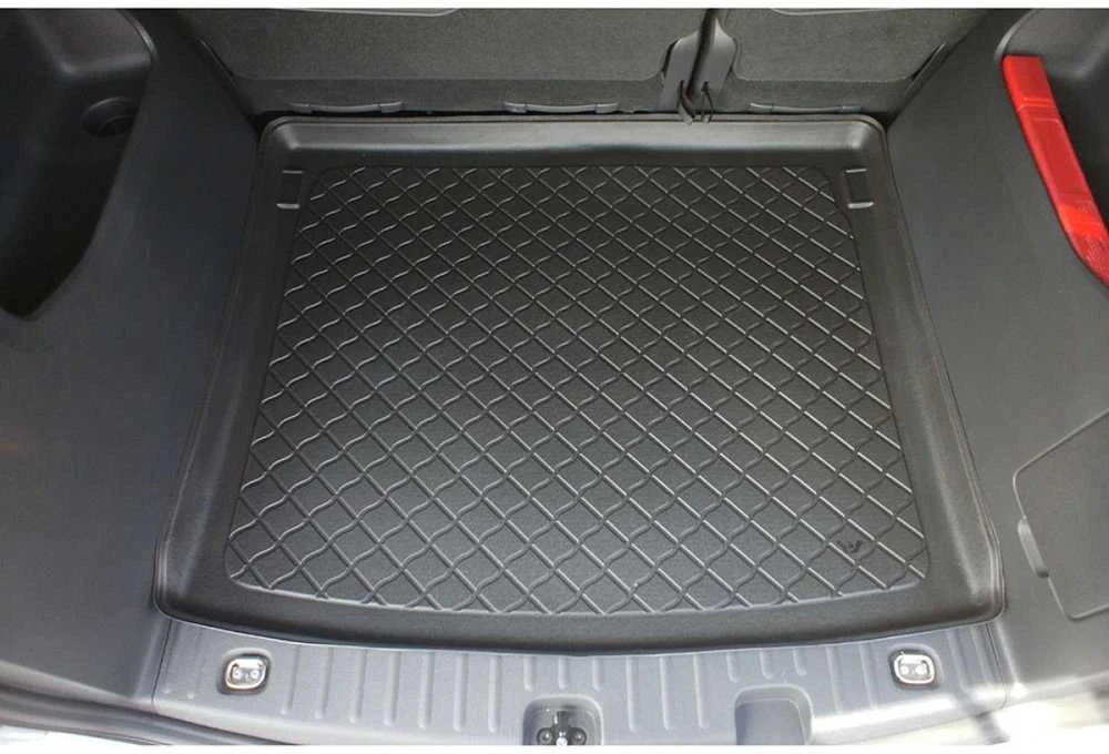Aristar Bagažinės kilimėlis Volkswagen Caddy Life (Comfortline, Trendline) 2004-2020m. (5 vietų / plastikas-coated trunk walls)