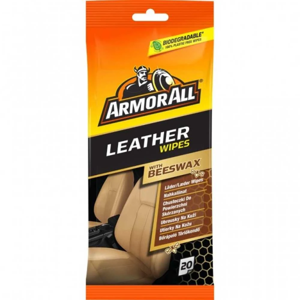 ARMORALL Servetėlės odiniams paviršiams 20vnt