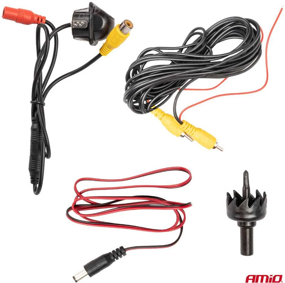 Atbulinės eigos kamera HD-305 IR 12V 720p AMIO-03527