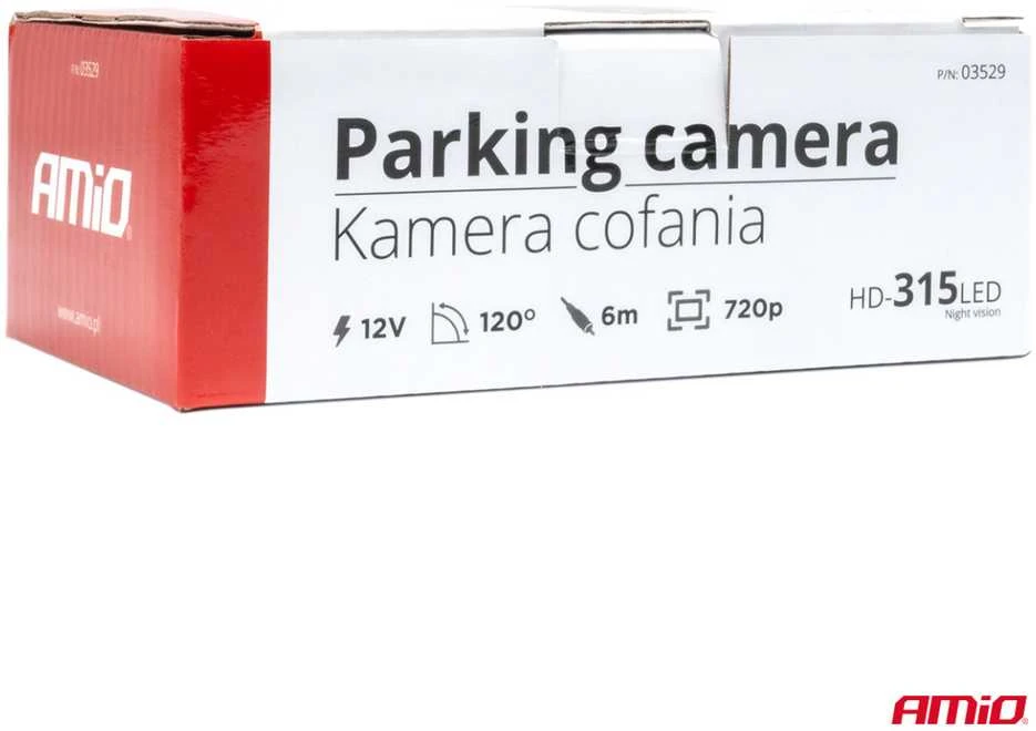 Atbulinės eigos kamera HD-315 LED 12v 720p AMIO-03529