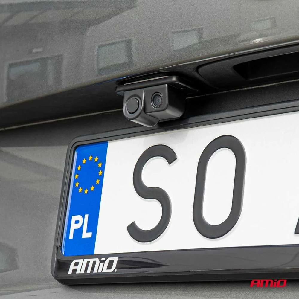 Atbulinės eigos kamera HD-601 12V 720p AMIO-03540