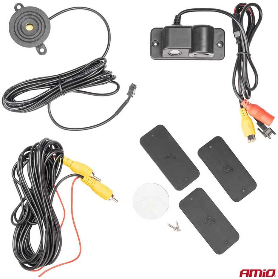 Atbulinės eigos kamera HD-601 12V 720p AMIO-03540