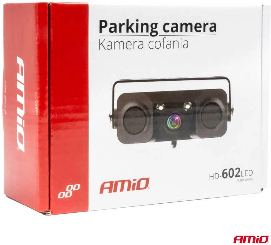 Atbulinės eigos kamera HD-602 LED 12v 720p AMIO-03541