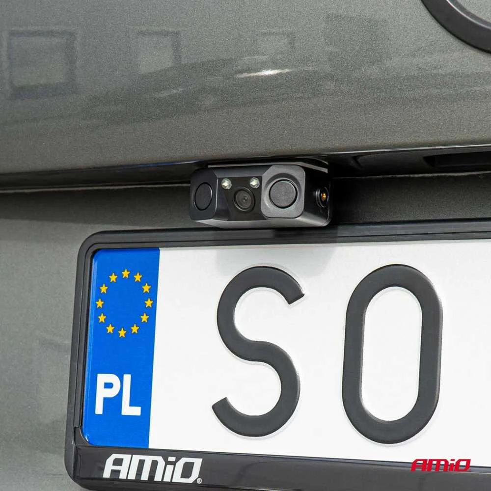 Atbulinės eigos kamera HD-602 LED 12v 720p AMIO-03541