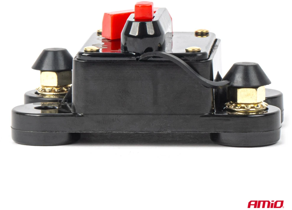 Automobilio automatinis saugiklis 50A 12V 24V 48V amio-03825