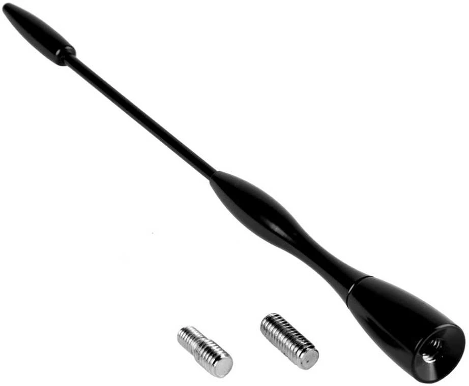 Automobilinė aliumininė antena, 16 cm, su 5/6 mm adapteriu, ANTM04 AMIO-01052
