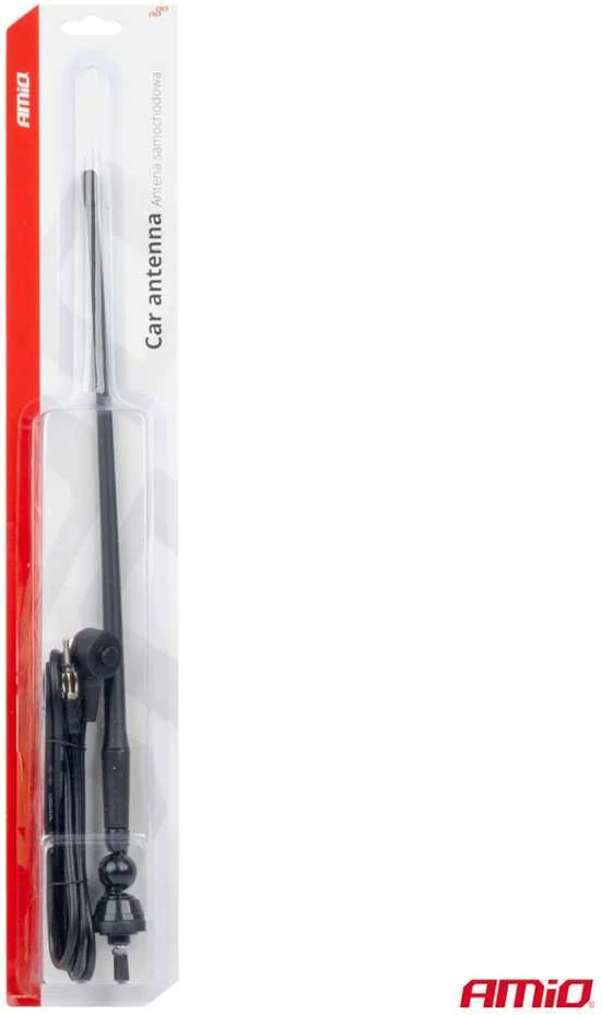 Amio Antena, lanksti, 34cm, kabelis 1,4m, M5mm
