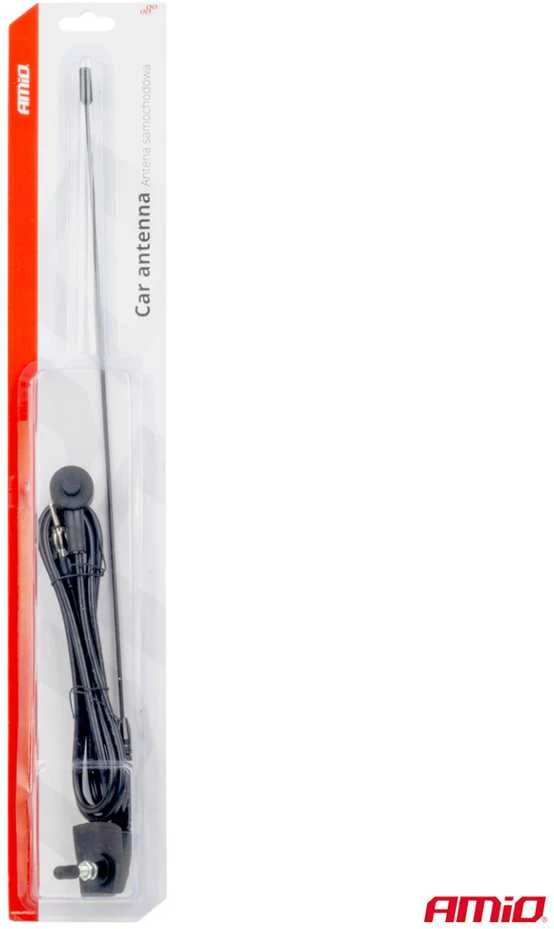 Automobilinė antena 41 cm su 5 mm adapteriu ANT01 AMIO-01048
