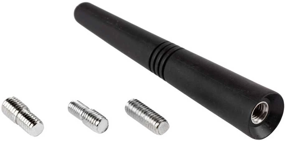 Automobilinė antena 9 cm su 3 adapteriais 5/6/7 mm ANTM09 AMIO-01509