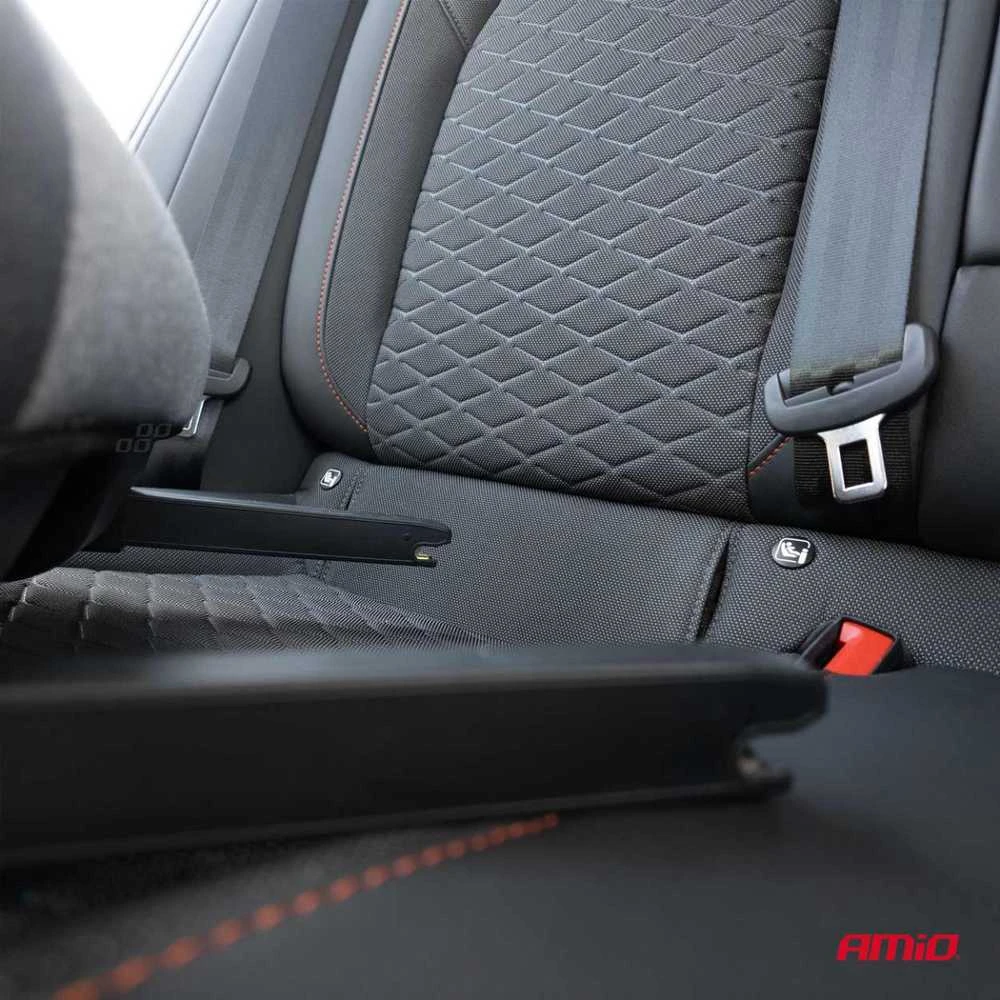 Vaikiškos kėdutės paaukštinimas ISOFIX jungtys
