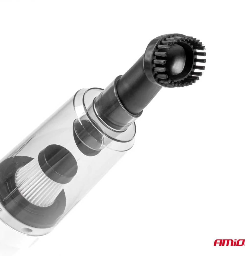 Automobilinis dulkių siurblys 12 V, 60 W, su HEPA filtru, 5kPa AMIO-03691