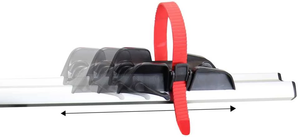 Automobilinis dviračių laikiklis ant kablio E-Bike – 2 dviračiams TBC-02/2 AMIO-02585