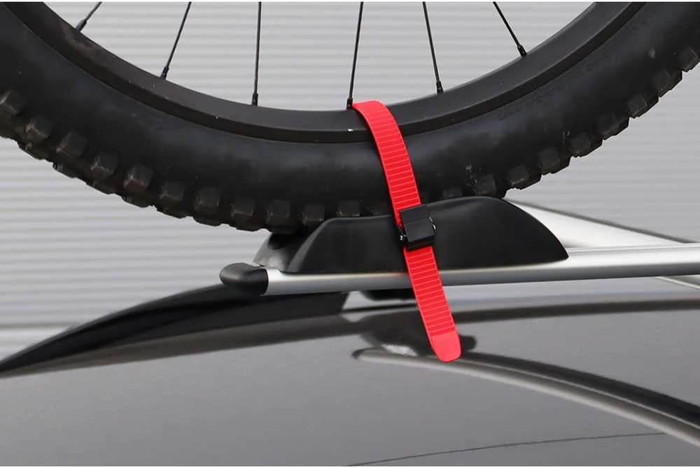 Automobilinis dviračių laikiklis ant stogo, aliuminis RBR-02 AMiO-02589