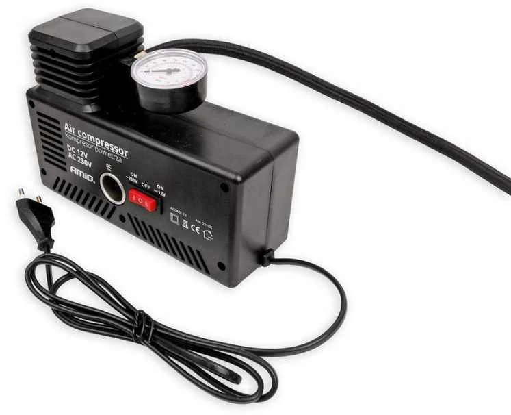 Automobilinis kompresorius 12V / 230V, AMIO-02188