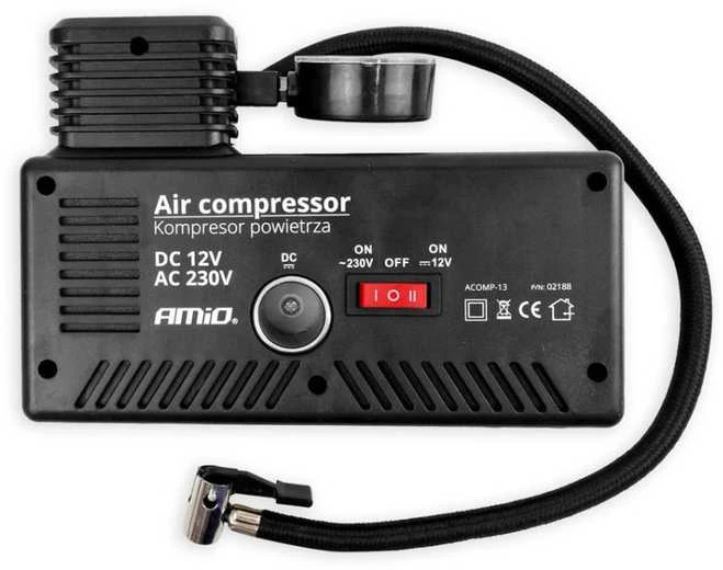 Automobilinis kompresorius 12V / 230V, AMIO-02188