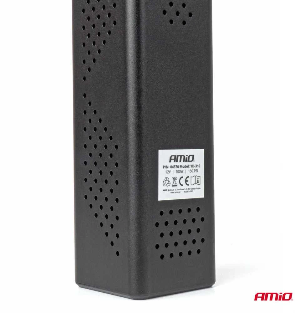 Automobilinis kompresorius su LED ekranu 12V 100W AMIO-04376