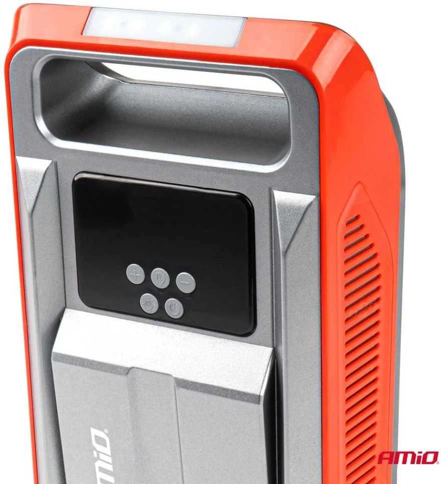 Automobilinis oro kompresorius 12 V, LCD, LED, AMIO-03268