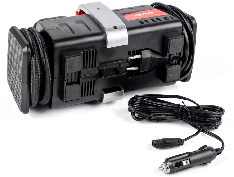 kompresorius automobilinis pompka 12v 230v acomp-02 amio-01134