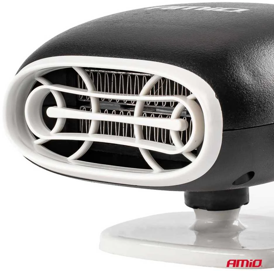 Automobilinis šildytuvas su ventiliatoriumi 12V 150W AMIO-02900