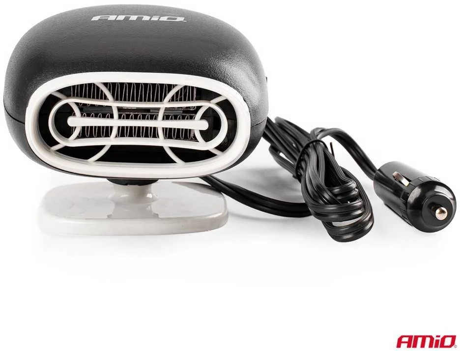 Automobilinis šildytuvas su ventiliatoriumi 12V 150W AMIO-02900