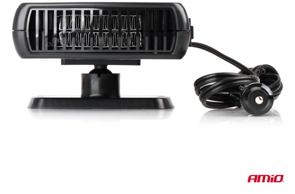 Automobilinis šildytuvas su ventiliatoriumi 12V 150W AMIO-02896