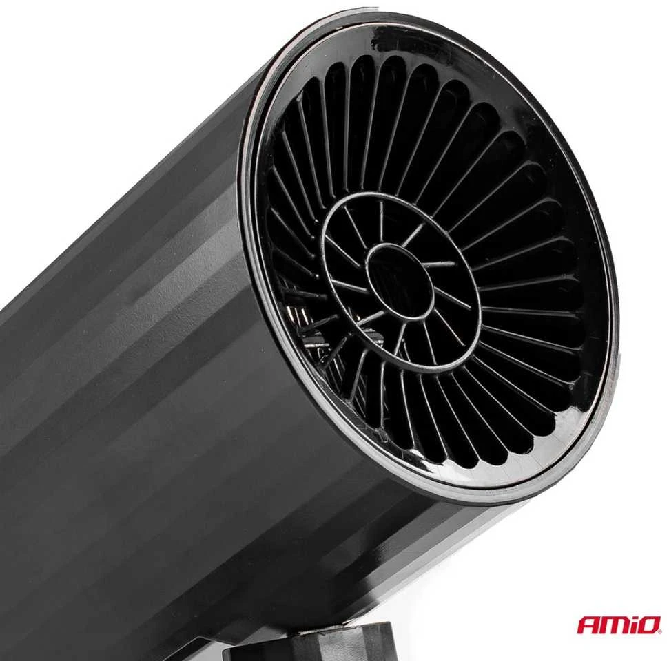Automobilinis šildytuvas su ventiliatoriumi 12V 150W AMIO-02898
