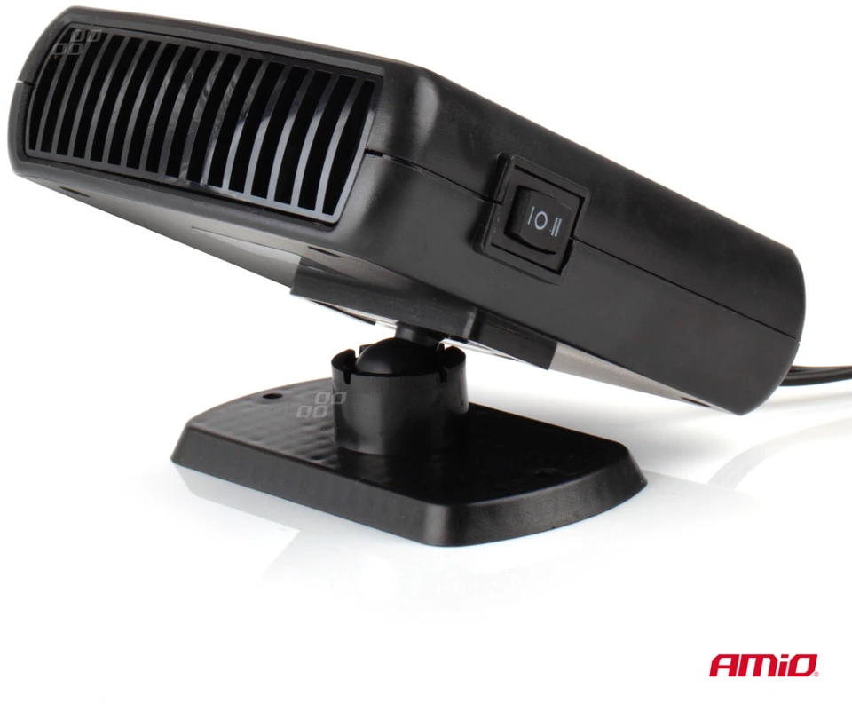 Automobilinis šildytuvas su ventiliatoriumi 12V 150W AMIO-02896