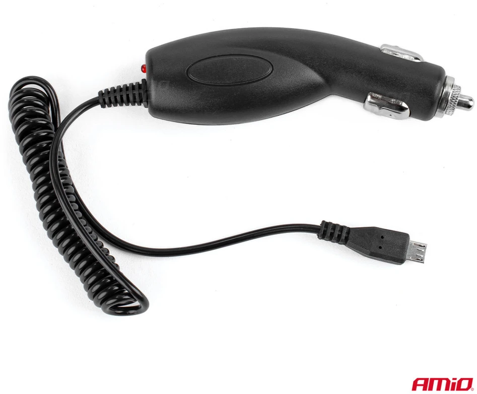 Automobilinis mikro USB įkroviklis pch-06 amio-01265