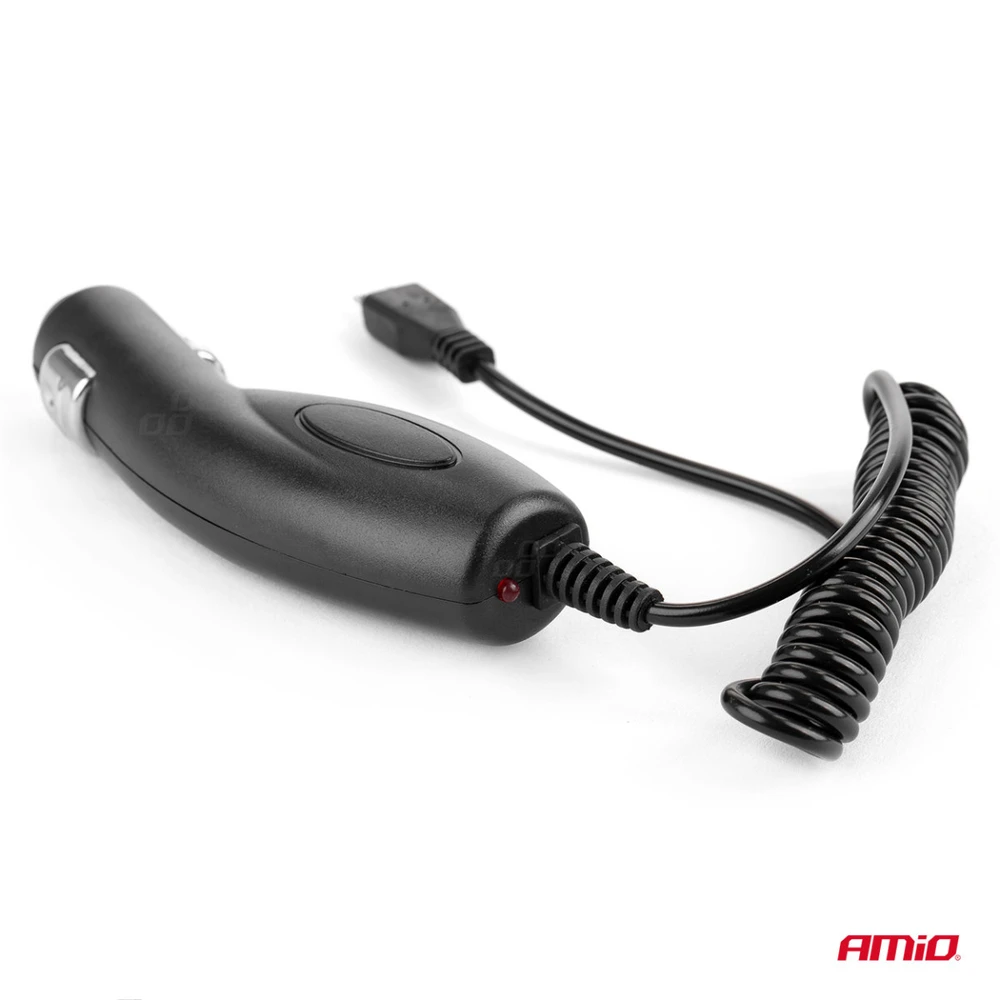 Automobilinis mikro USB įkroviklis pch-06 amio-01265