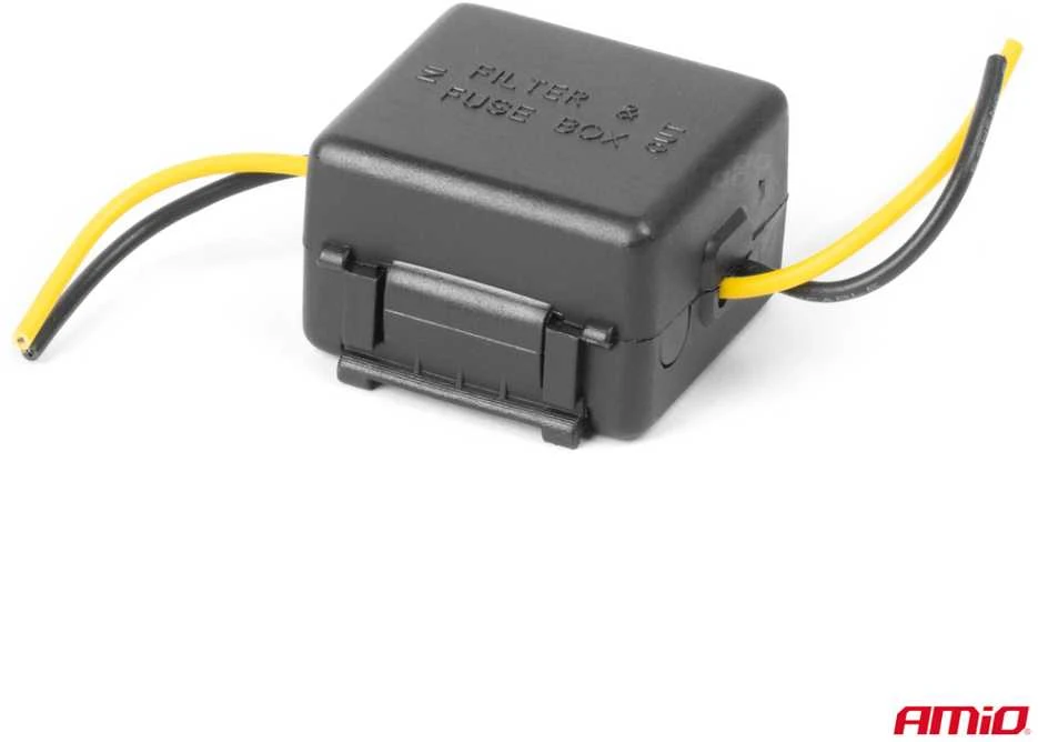 Automobilinis 12V trukdžių filtras su laidais