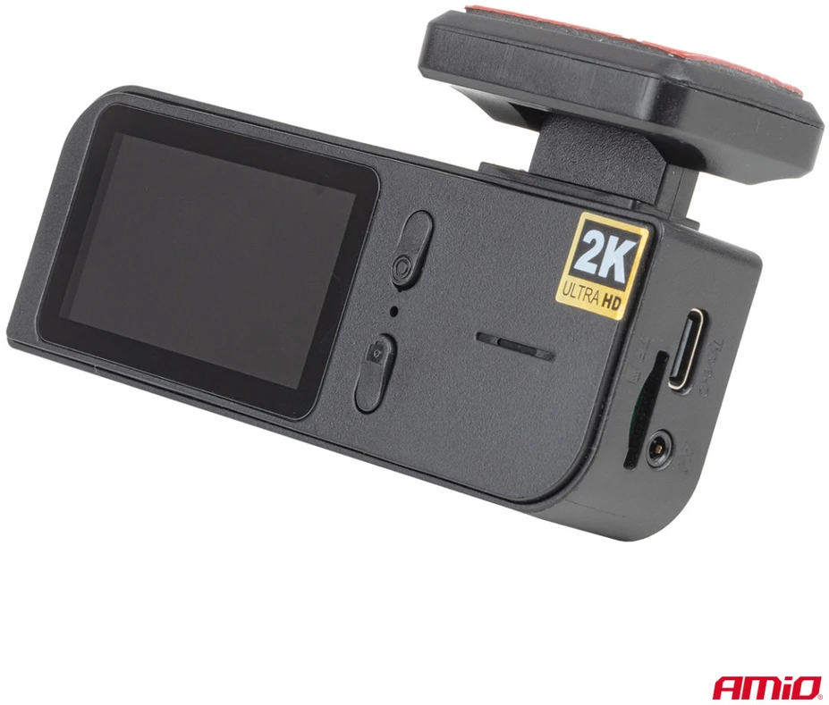 Automobilinis vaizdo registratorius 2K + 1K WLAN Wi-Fi 512 GB AMIO-04800