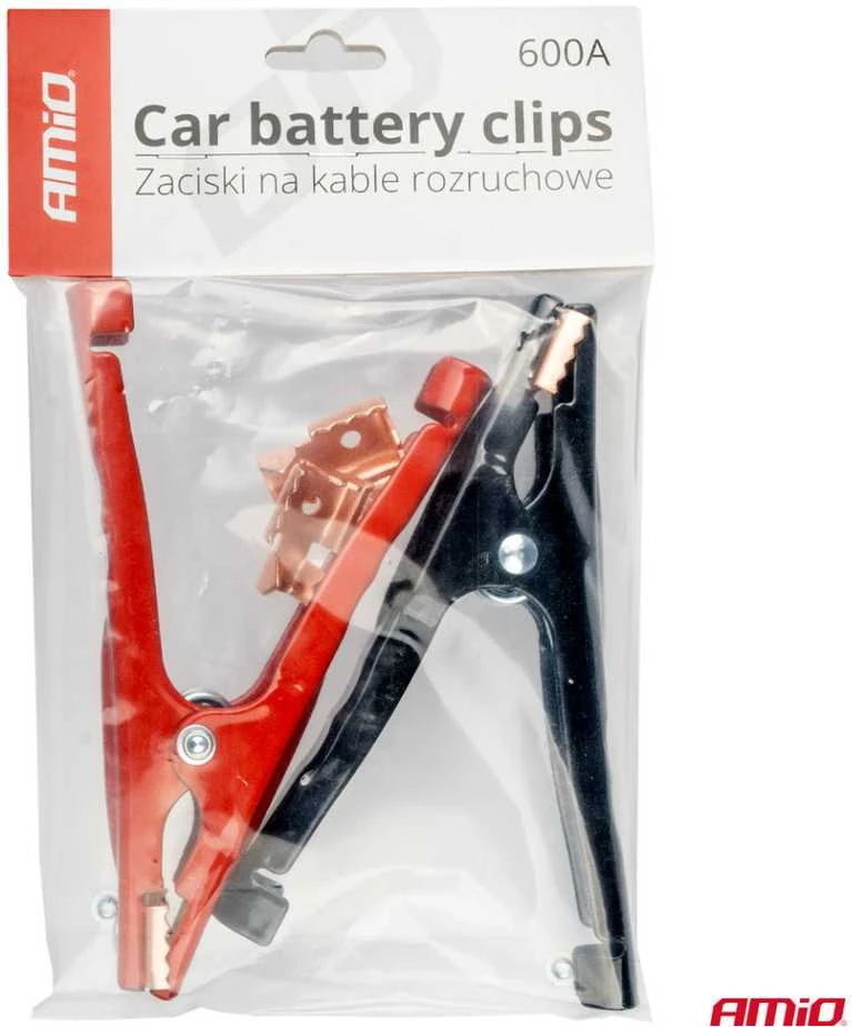Automobilio akumuliatoriaus gnybtai 600A 2 vnt., AMIO-03526