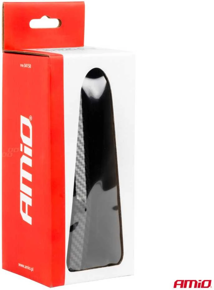 Automobilio antena „Shark Fin“ su anglies pluošto dangčiu AMIO-04158