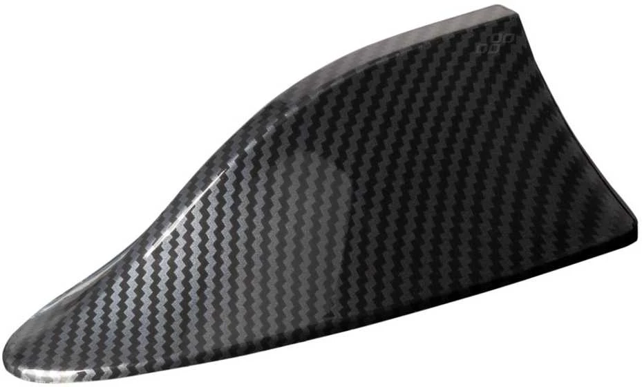 Automobilio antena „Shark Fin“ su anglies pluošto dangčiu AMIO-04156