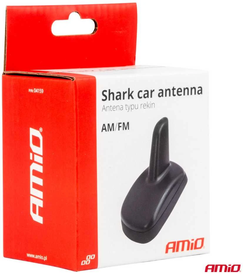 Automobilio antena „Shark Fin“ su DIN jungtimi AMIO-04159