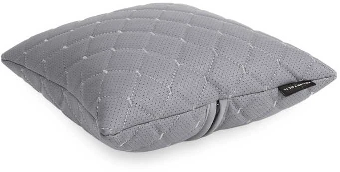 Automobilio pagalvė EVAtech ECO 30x30 cm - pilka / pilkos siūlės