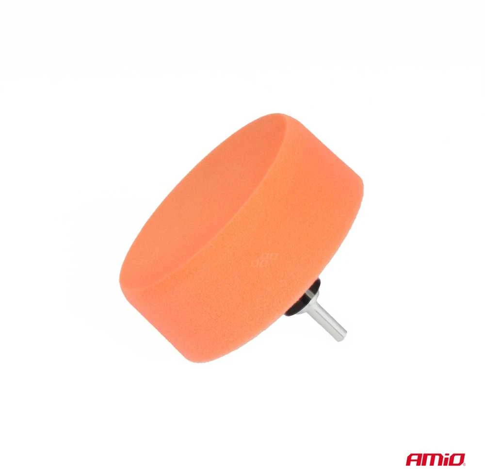 Automobilio poliravimo diskų komplektas 3 vnt. x 125 mm + M14 adapteris AMIO-02648