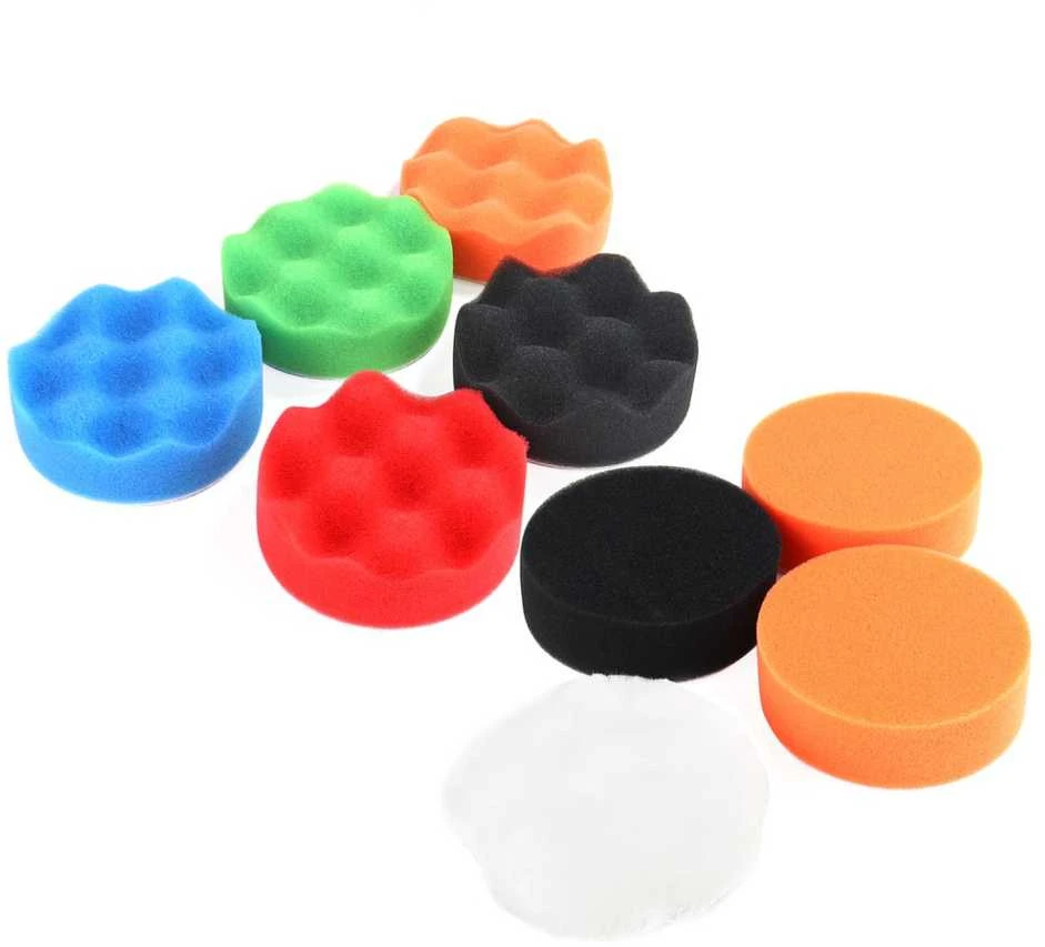 Automobilio poliravimo diskų komplektas 8 vnt. x 80 mm AMIO-02647