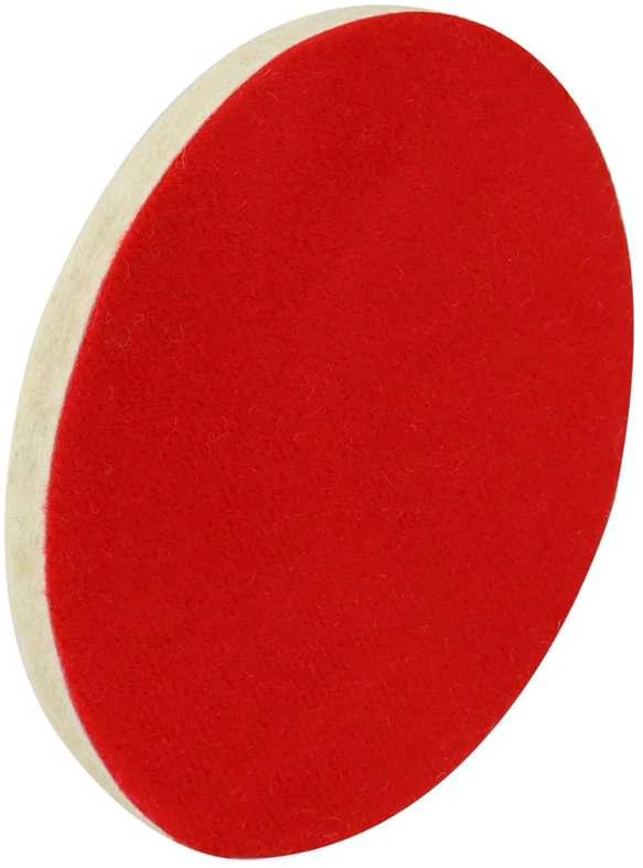Automobilio poliravimo filco diskas su velcro tvirtinimu, 125 mm x 10 mm AMIO-02650