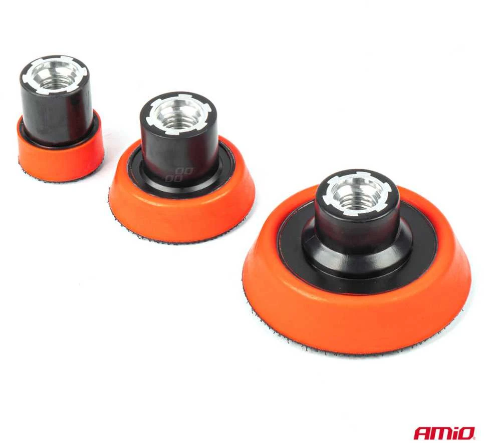 Automobilio poliravimo rinkinys, 15 vnt. AMIO-03700